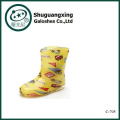 Gelée Chilren pluie bottes Crystal mignon bottes imperméables étudiant chaussures de pluie pour vente C-705